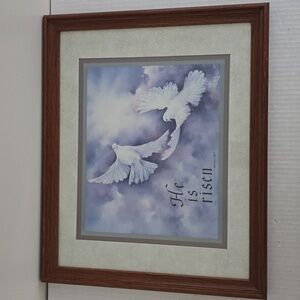 Vintage Home Interior He Is Risen Picture By Julia Crainer